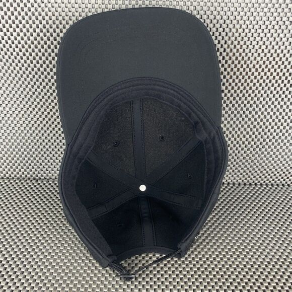 Lululemon Classic Ball Cap Hat Womens One Size Black Logo Adjustable Strap - Picture 7 of 9